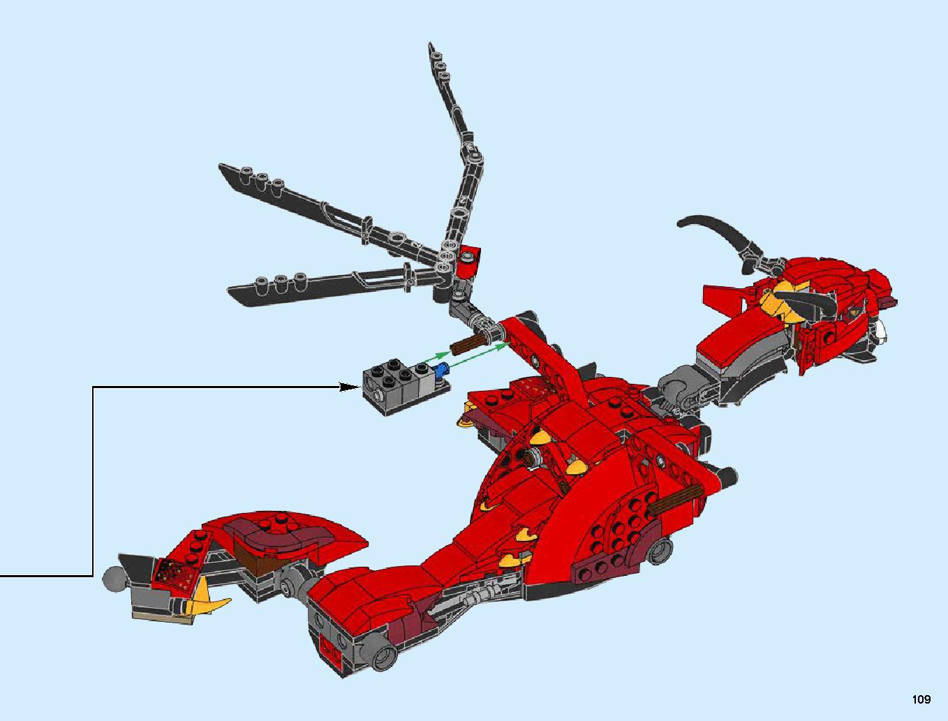 Firstbourne 70653 LEGO information LEGO instructions 109 page