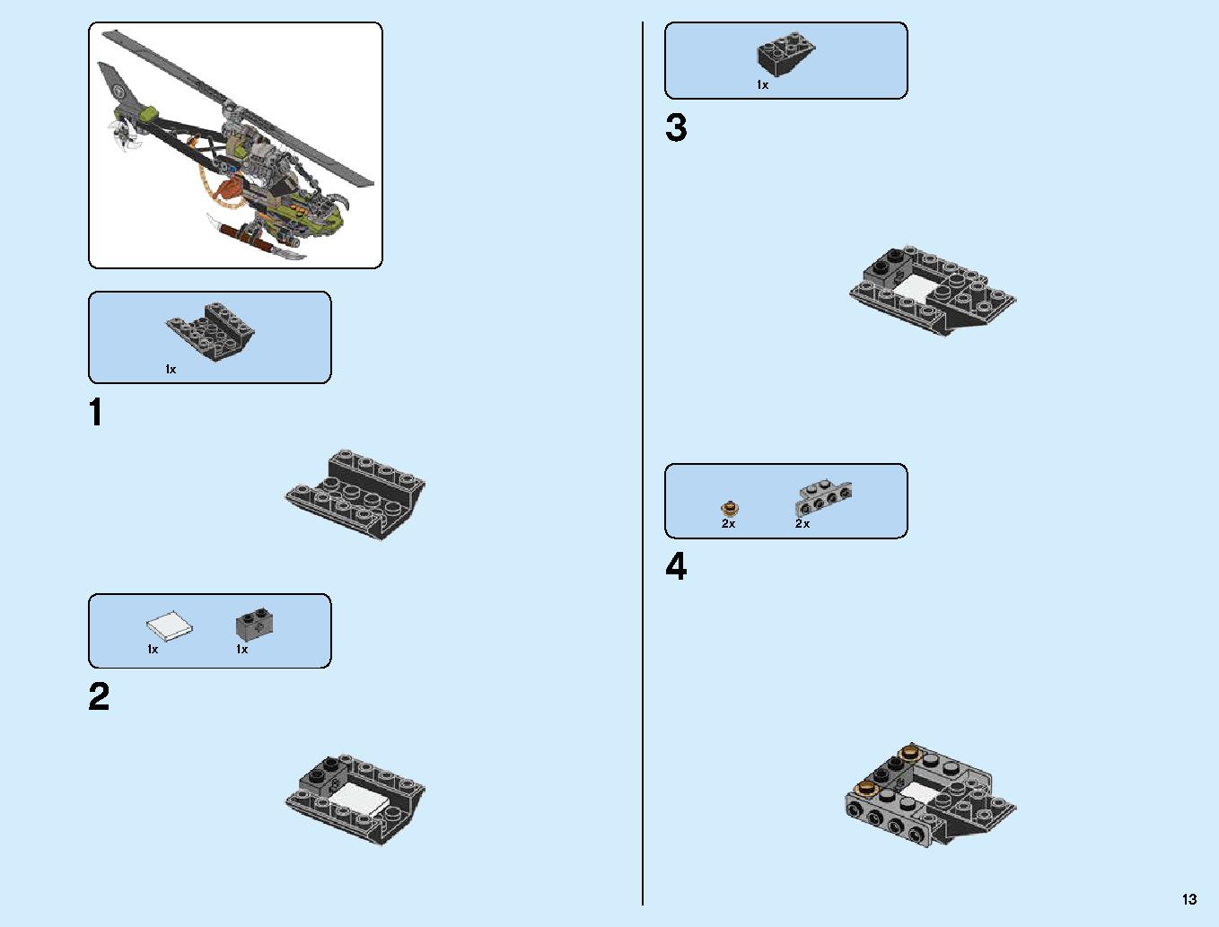 Firstbourne 70653 LEGO information LEGO instructions 13 page