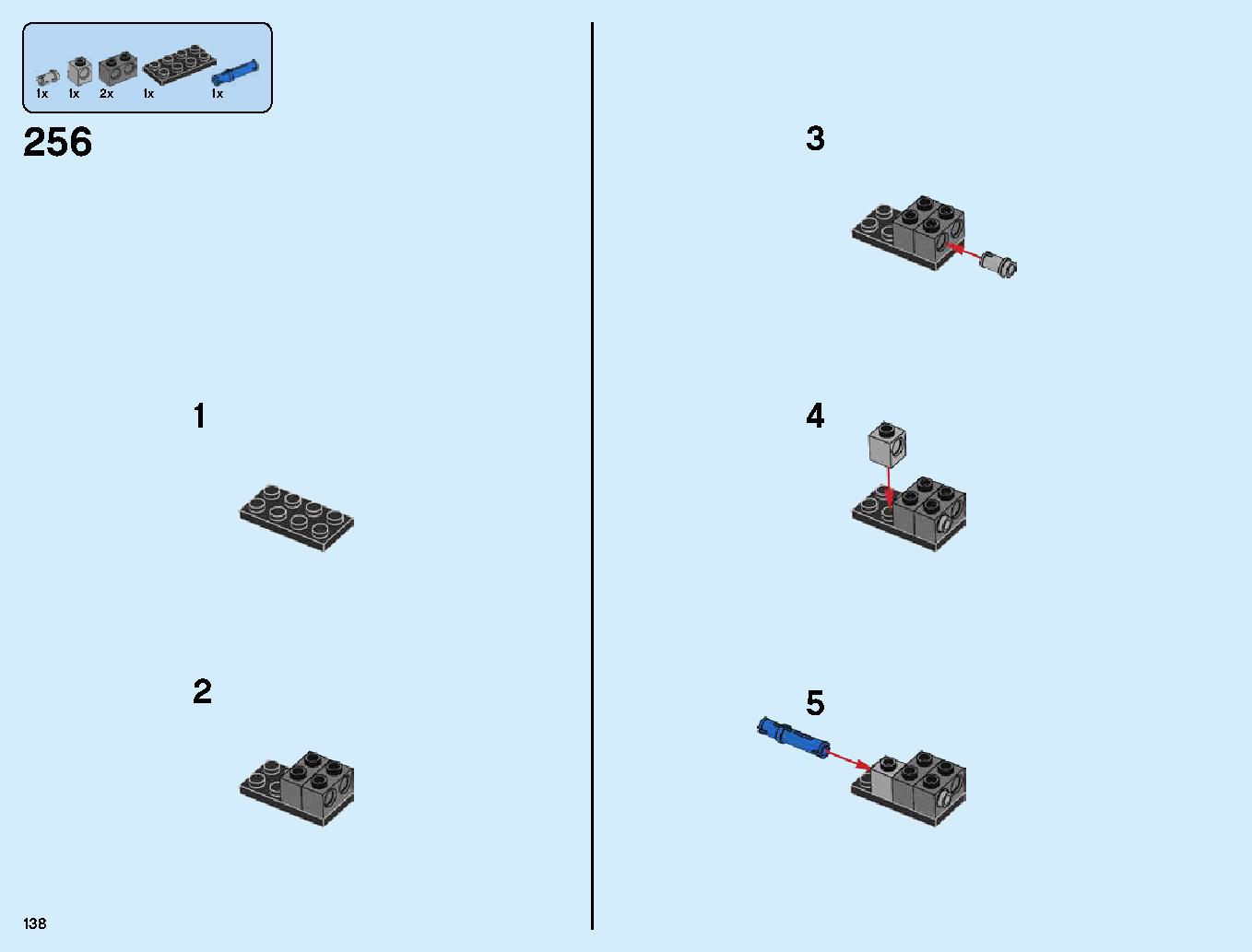 Firstbourne 70653 LEGO information LEGO instructions 138 page