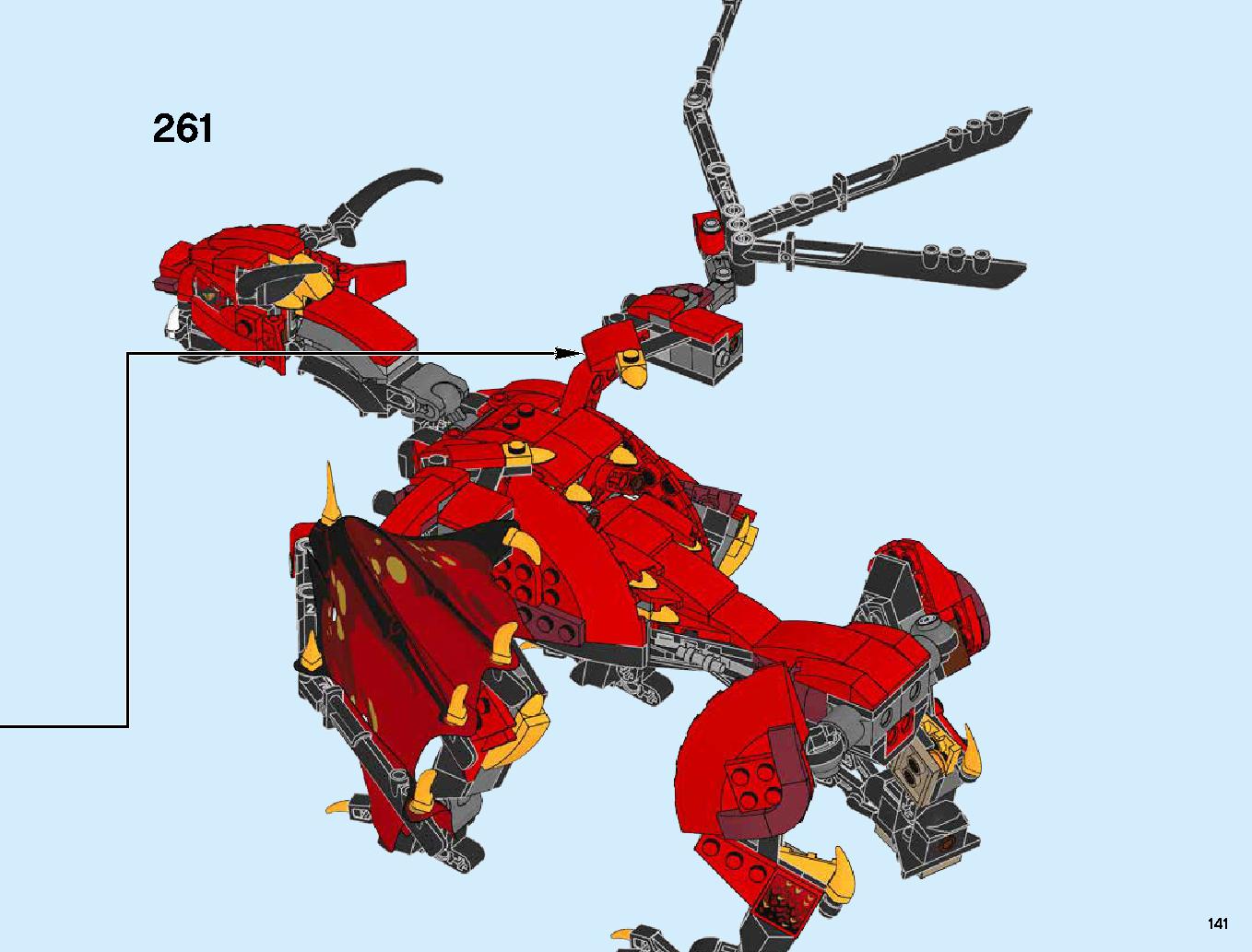 Firstbourne 70653 LEGO information LEGO instructions 141 page