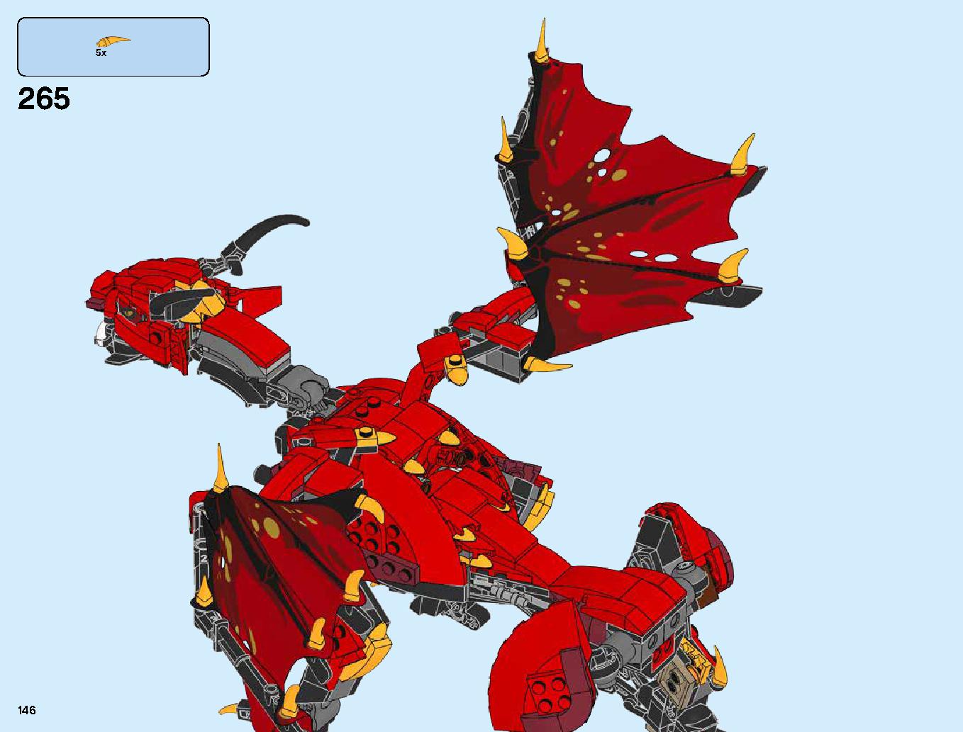 Firstbourne 70653 LEGO information LEGO instructions 146 page