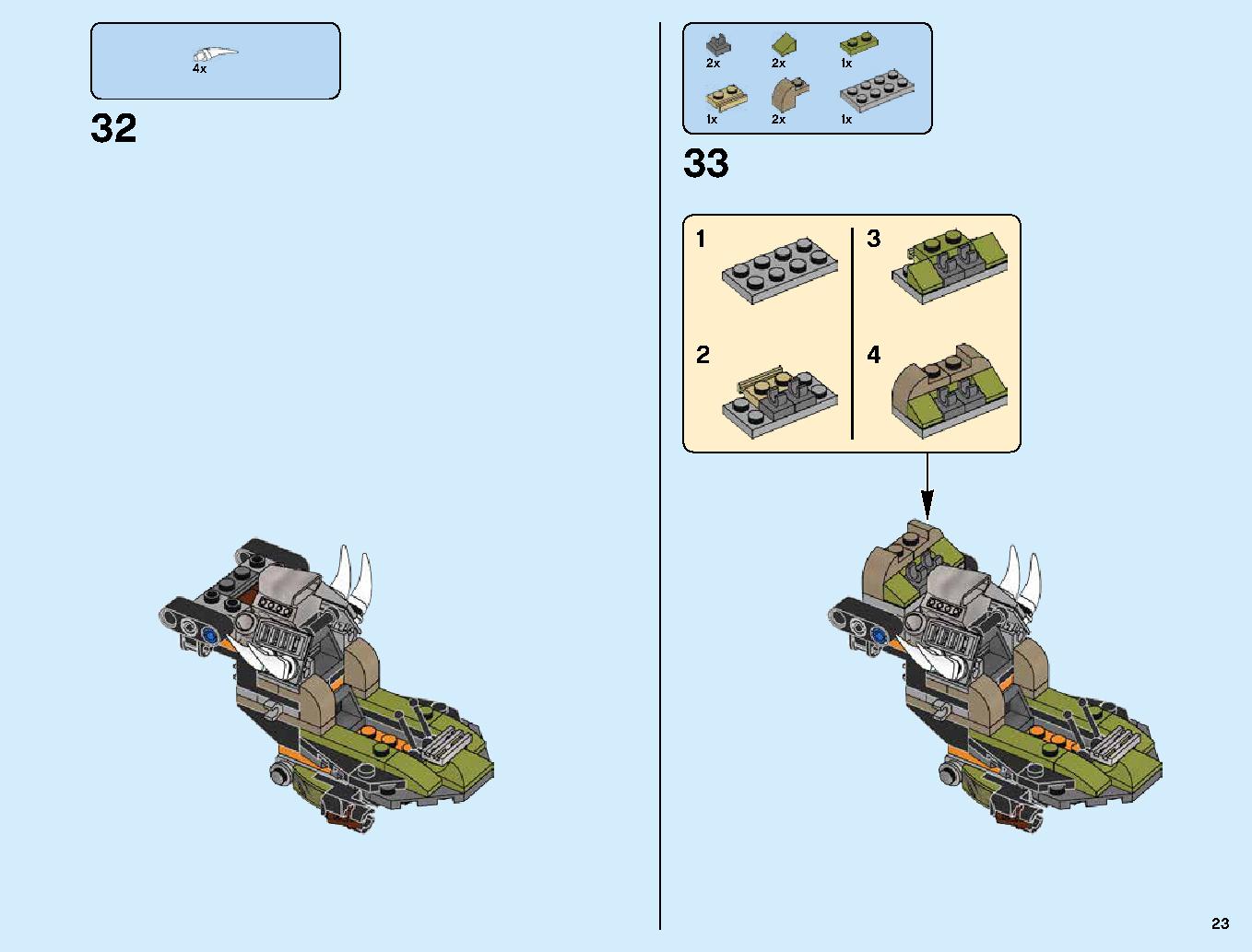 Firstbourne 70653 LEGO information LEGO instructions 23 page