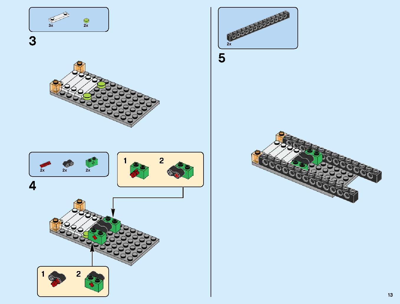 Dieselnaut 70654 LEGO information LEGO instructions 13 page