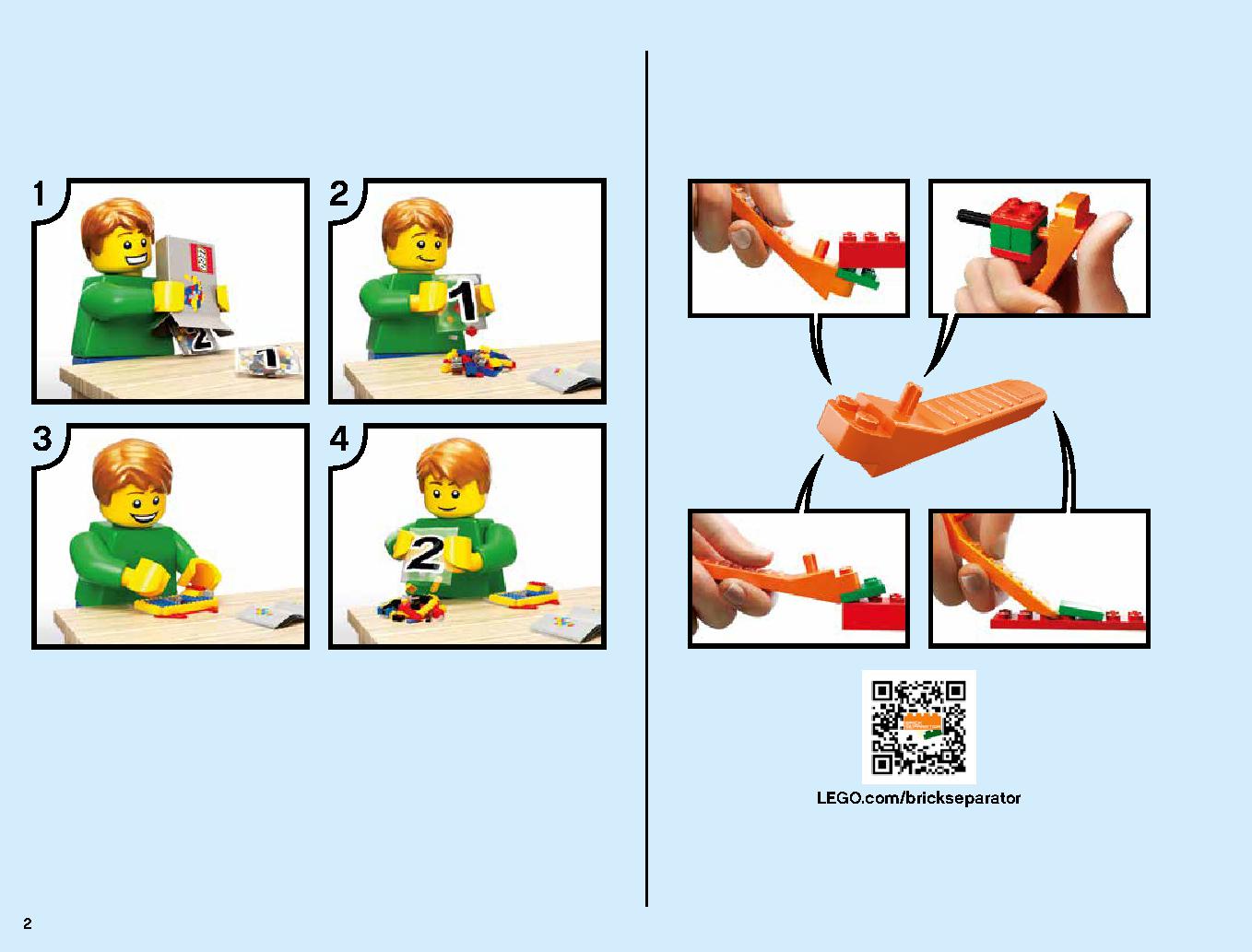 Dieselnaut 70654 LEGO information LEGO instructions 2 page