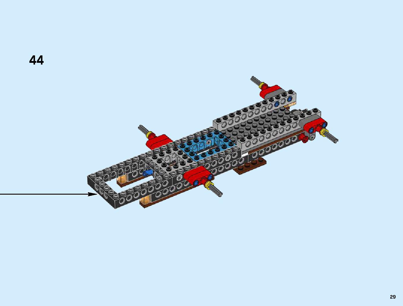 ハンティング・デスストライカー 70654 レゴの商品情報 レゴの説明書・組立方法 29 page