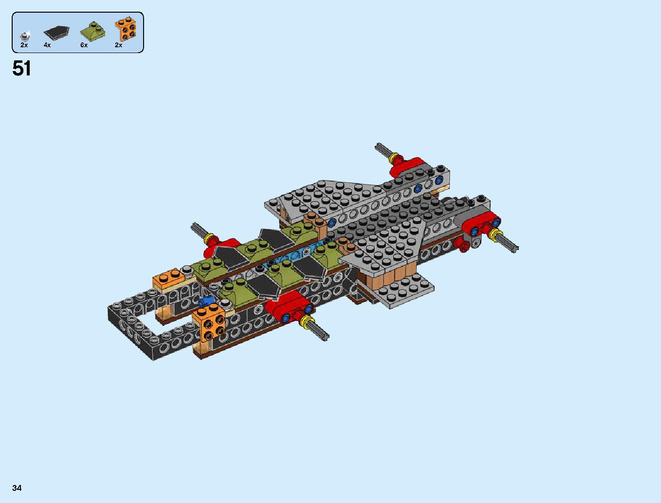 Dieselnaut 70654 LEGO information LEGO instructions 34 page