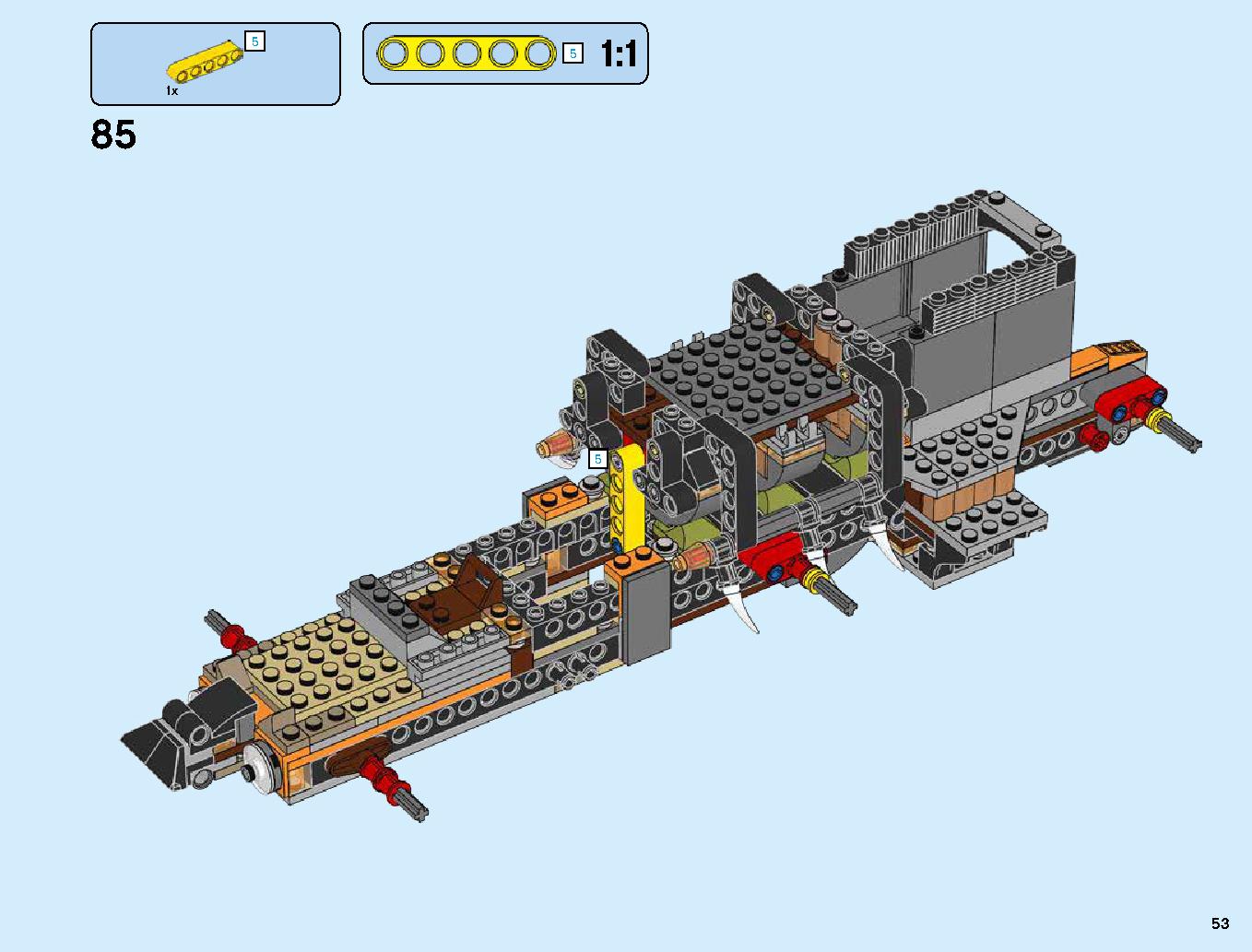 Dieselnaut 70654 LEGO information LEGO instructions 53 page