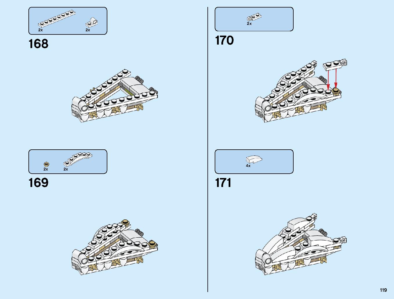 Dragon Pit 70655 LEGO information LEGO instructions 119 page