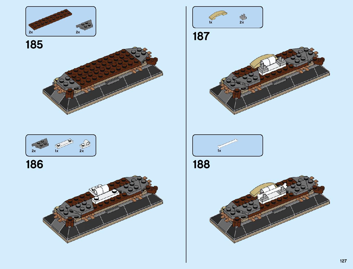 Dragon Pit 70655 LEGO information LEGO instructions 127 page