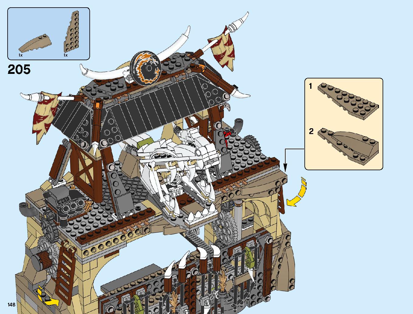 Dragon Pit 70655 LEGO information LEGO instructions 148 page