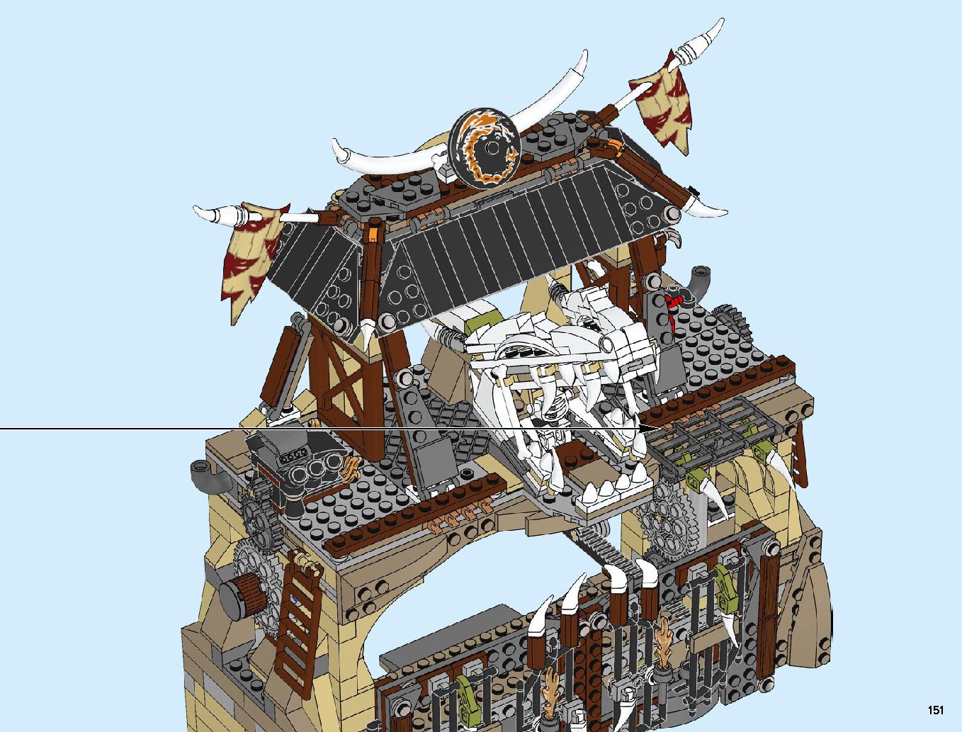 Dragon Pit 70655 LEGO information LEGO instructions 151 page