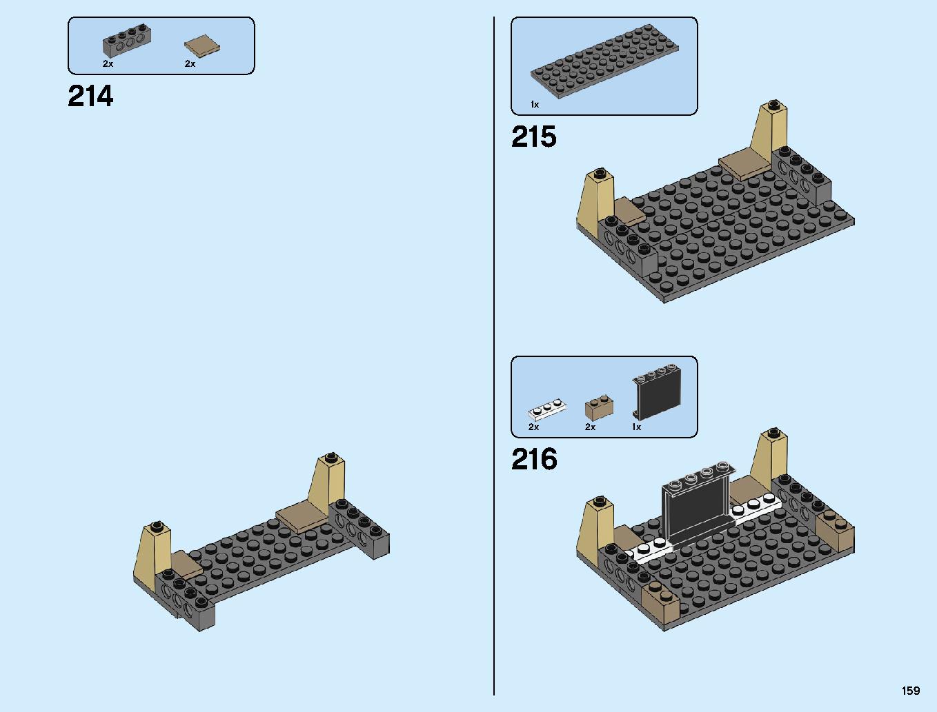 Dragon Pit 70655 LEGO information LEGO instructions 159 page