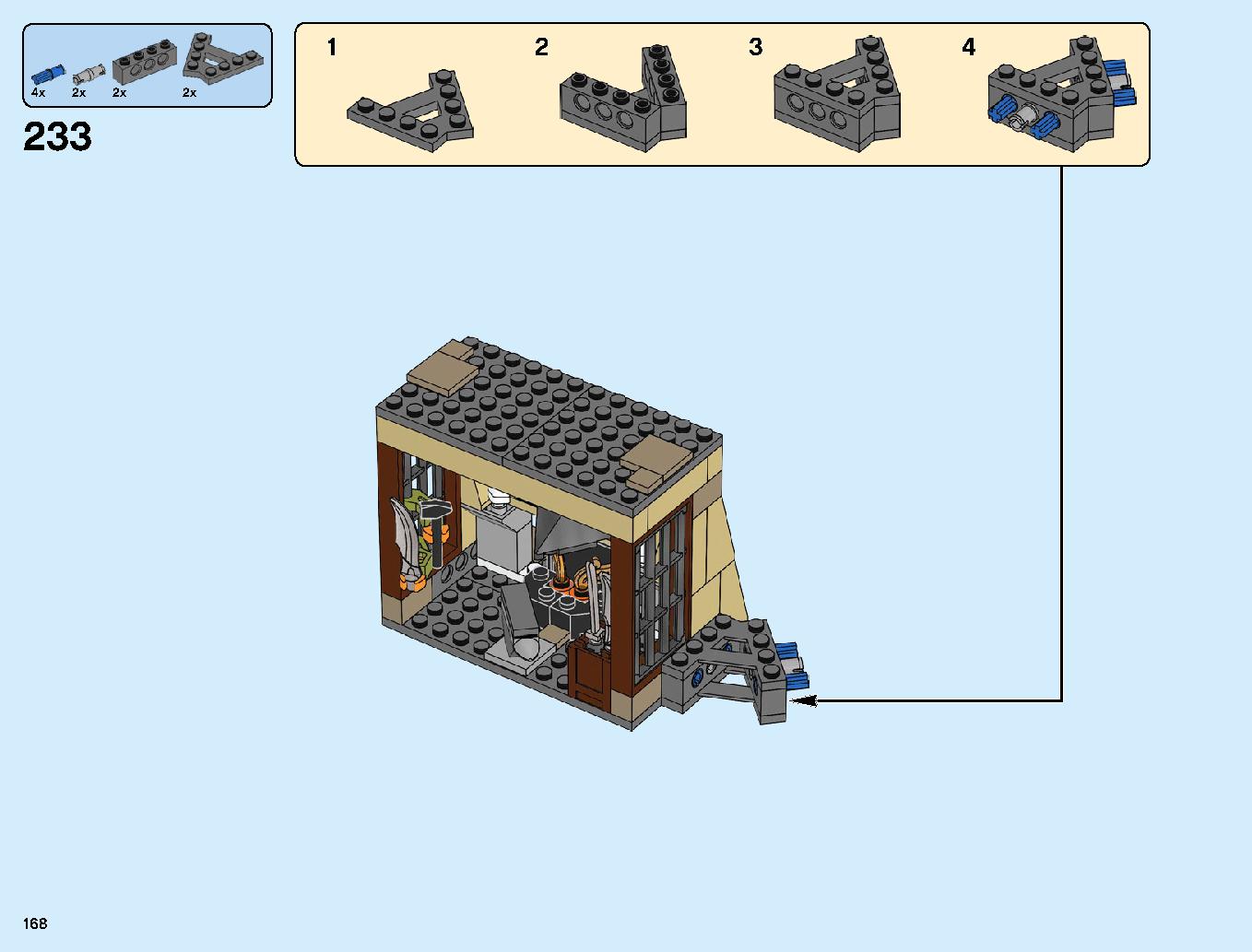 挑め！ドラゴンコロシアム 70655 レゴの商品情報 レゴの説明書・組立方法 168 page
