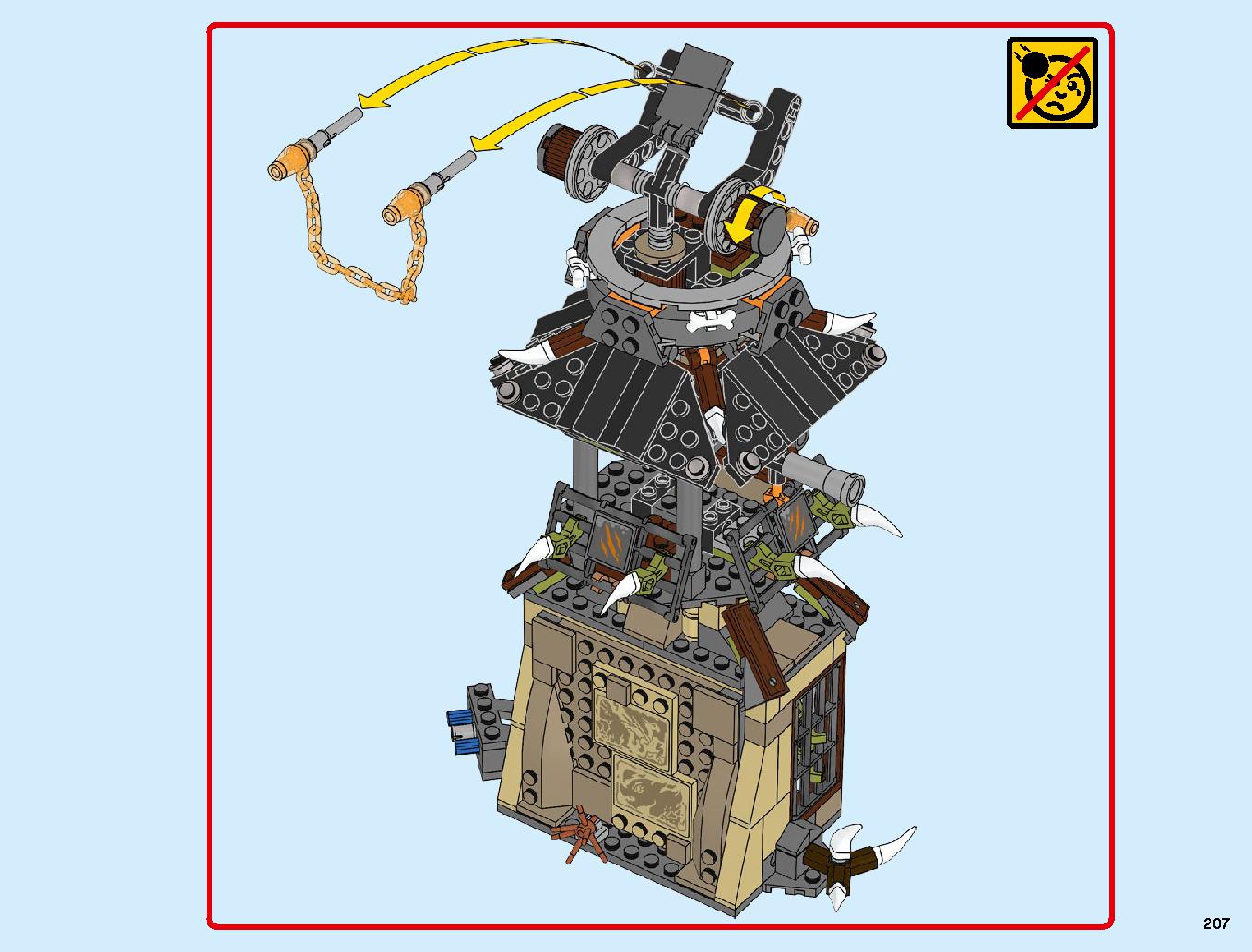 Dragon Pit 70655 LEGO information LEGO instructions 207 page