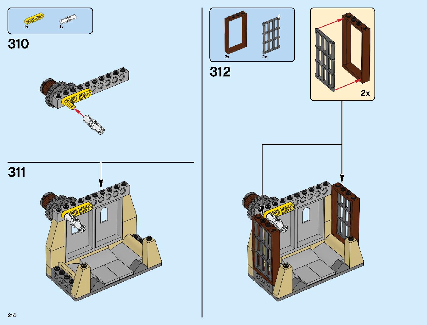 Dragon Pit 70655 LEGO information LEGO instructions 214 page