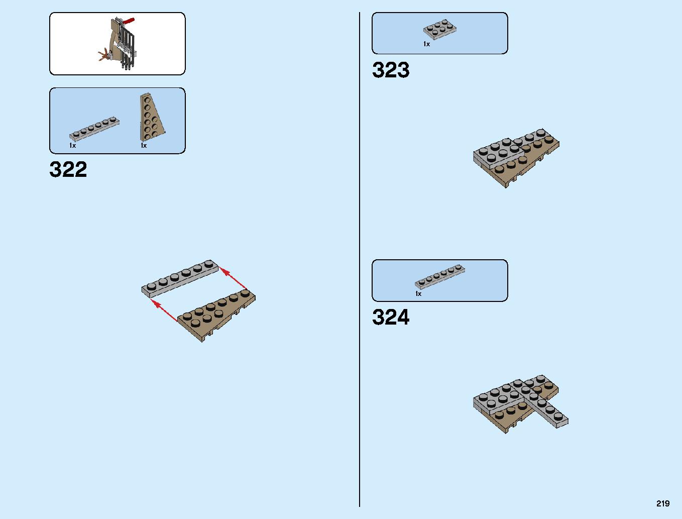 Dragon Pit 70655 LEGO information LEGO instructions 219 page