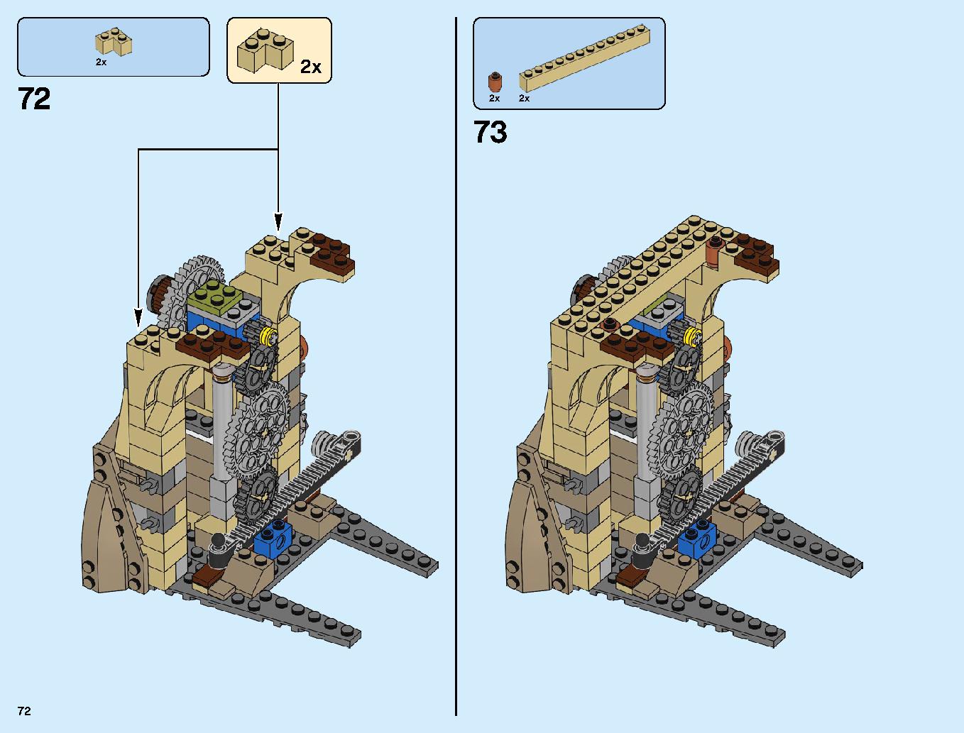 Dragon Pit 70655 LEGO information LEGO instructions 72 page