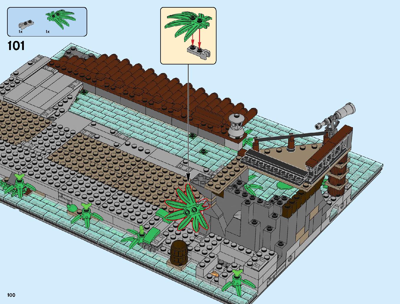 Ninjago City Docks 70657 LEGO information LEGO instructions 100 page