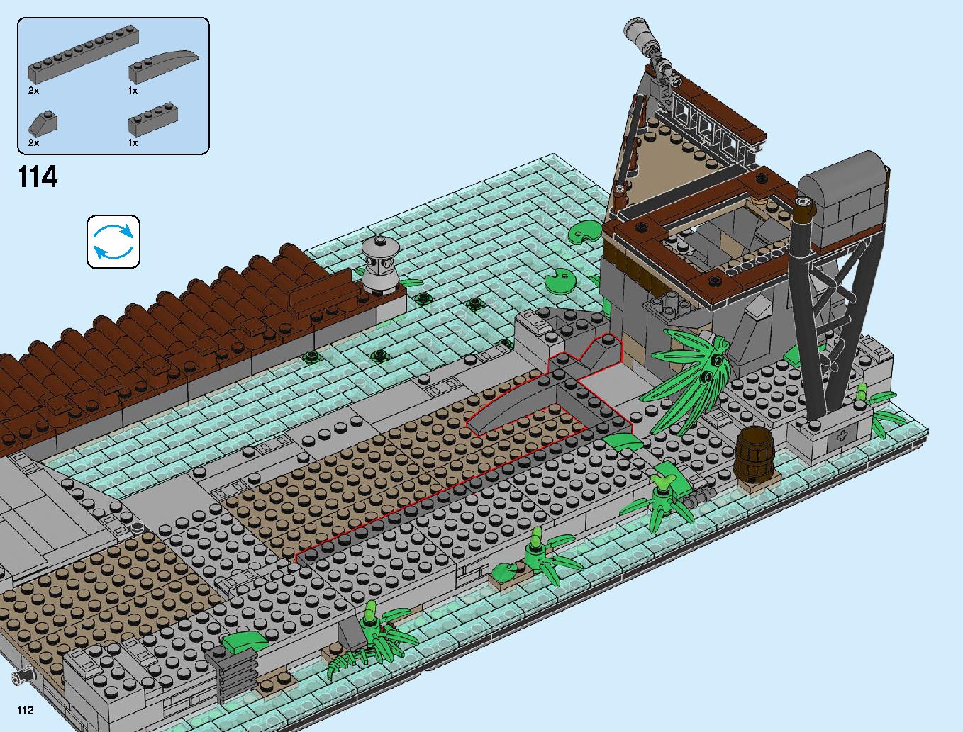 Ninjago City Docks 70657 LEGO information LEGO instructions 112 page