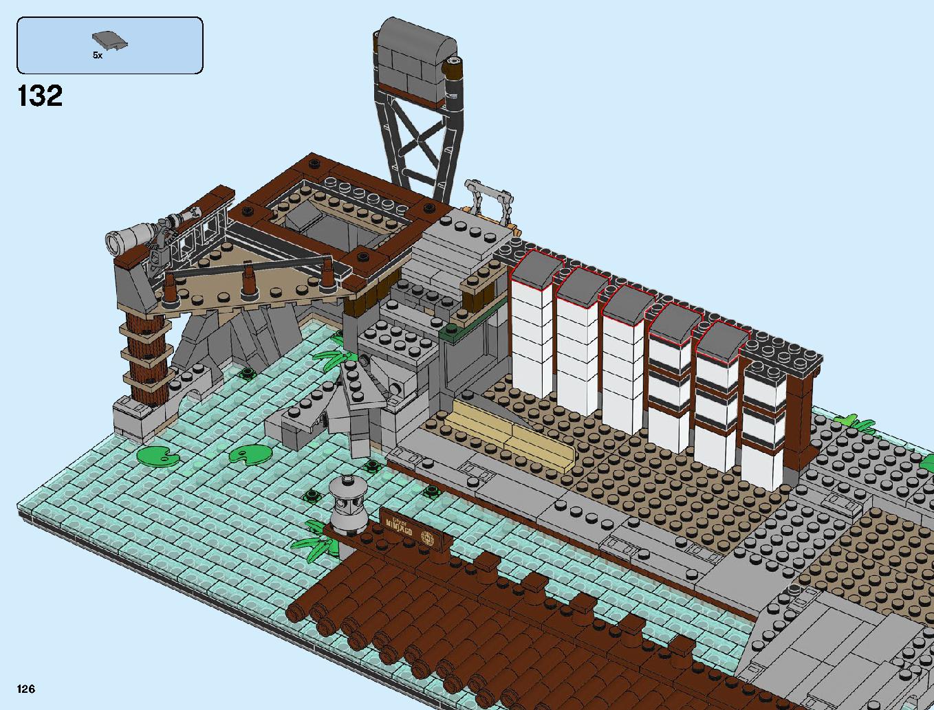 Ninjago City Docks 70657 LEGO information LEGO instructions 126 page