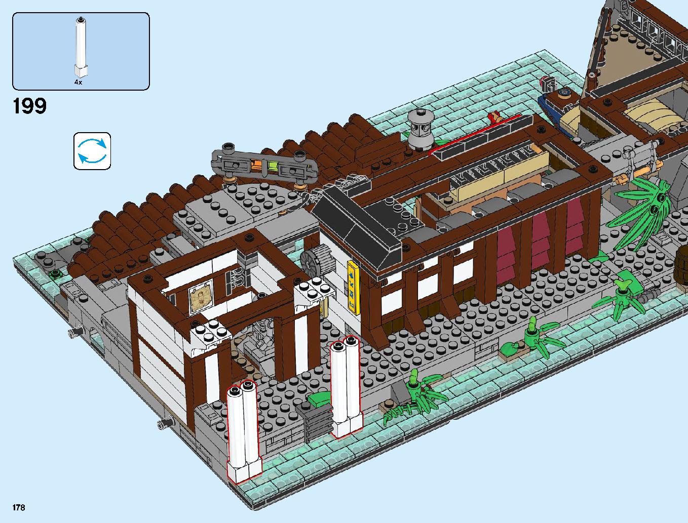 Ninjago City Docks 70657 LEGO information LEGO instructions 178 page