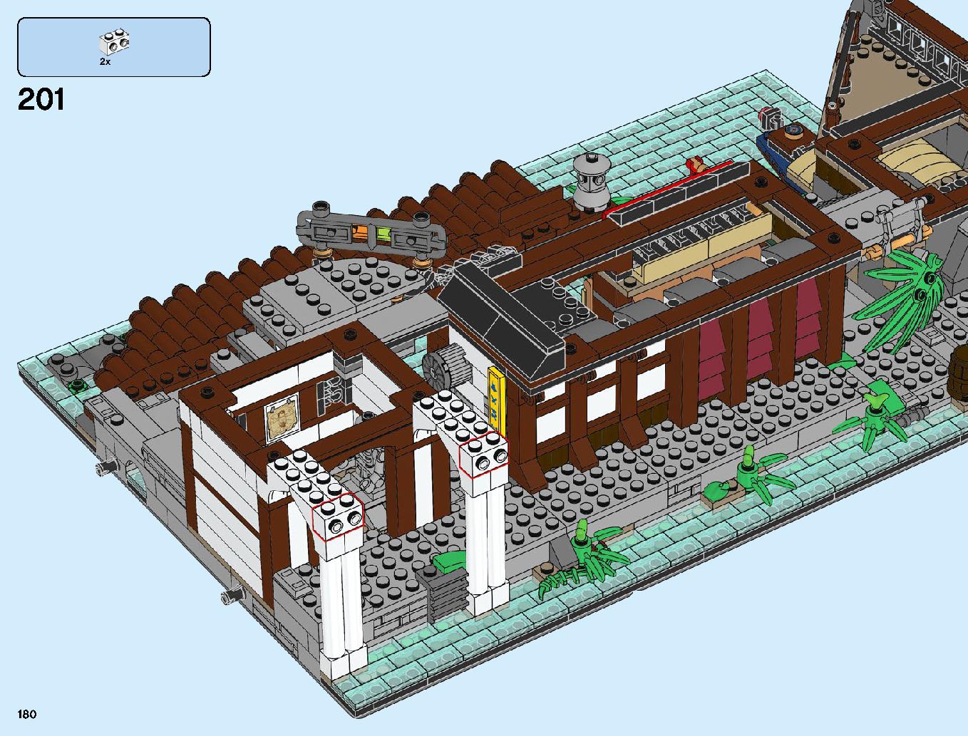 Ninjago City Docks 70657 LEGO information LEGO instructions 180 page