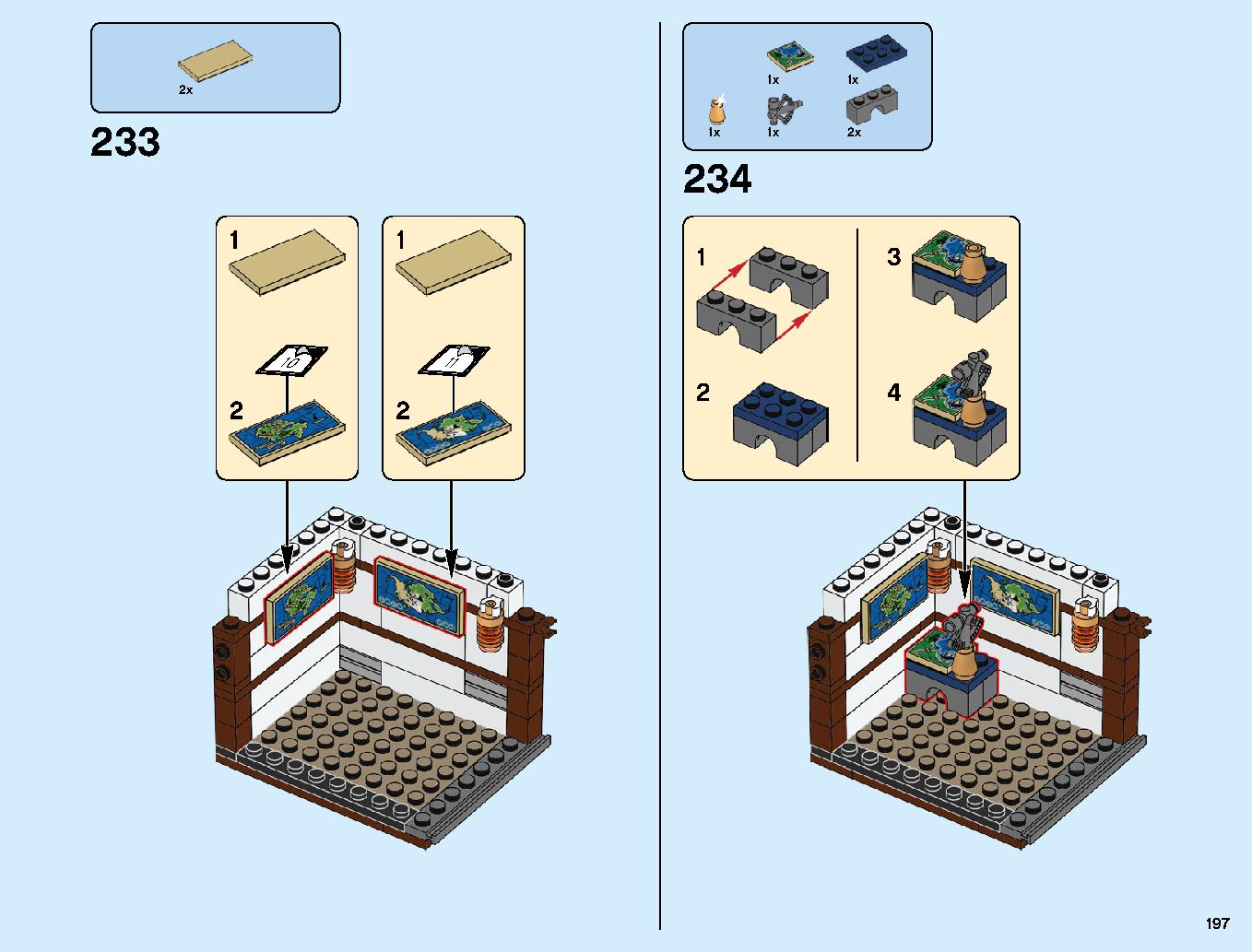 Ninjago City Docks 70657 LEGO information LEGO instructions 197 page