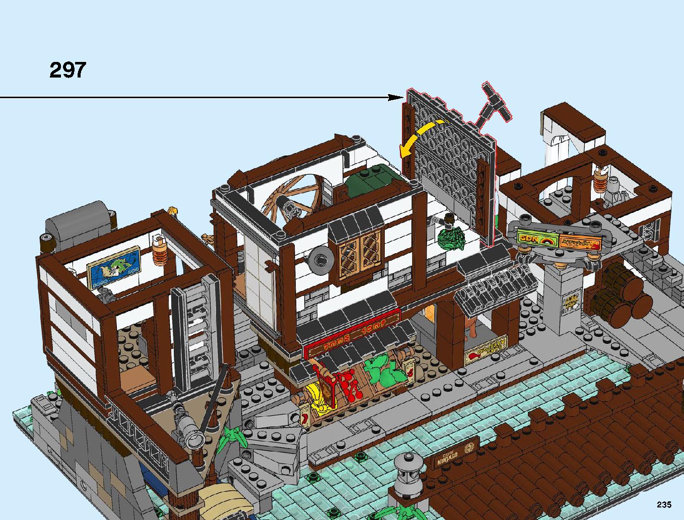 Ninjago City Docks 70657 LEGO information LEGO instructions 235 page
