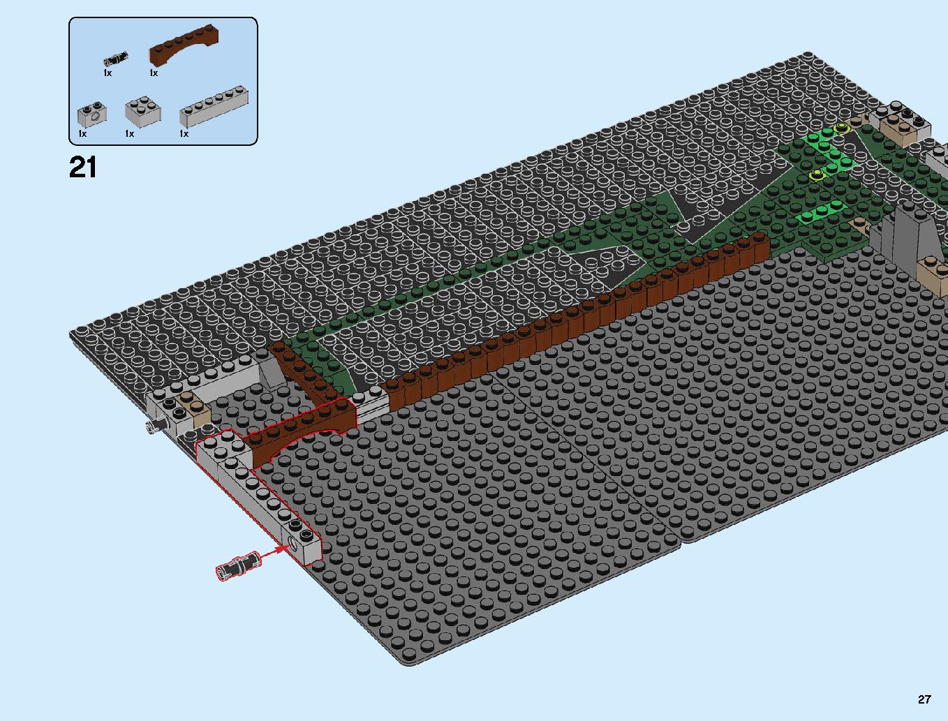 ニンジャゴーシティ・ポートパーク 70657 レゴの商品情報 レゴの説明書・組立方法 27 page