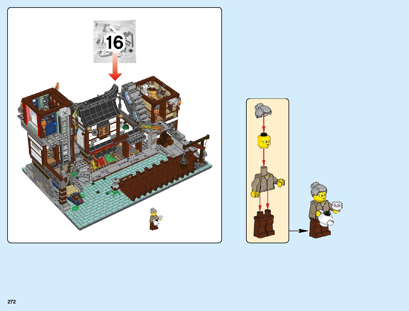 Ninjago City Docks 70657 LEGO information LEGO instructions 272 page
