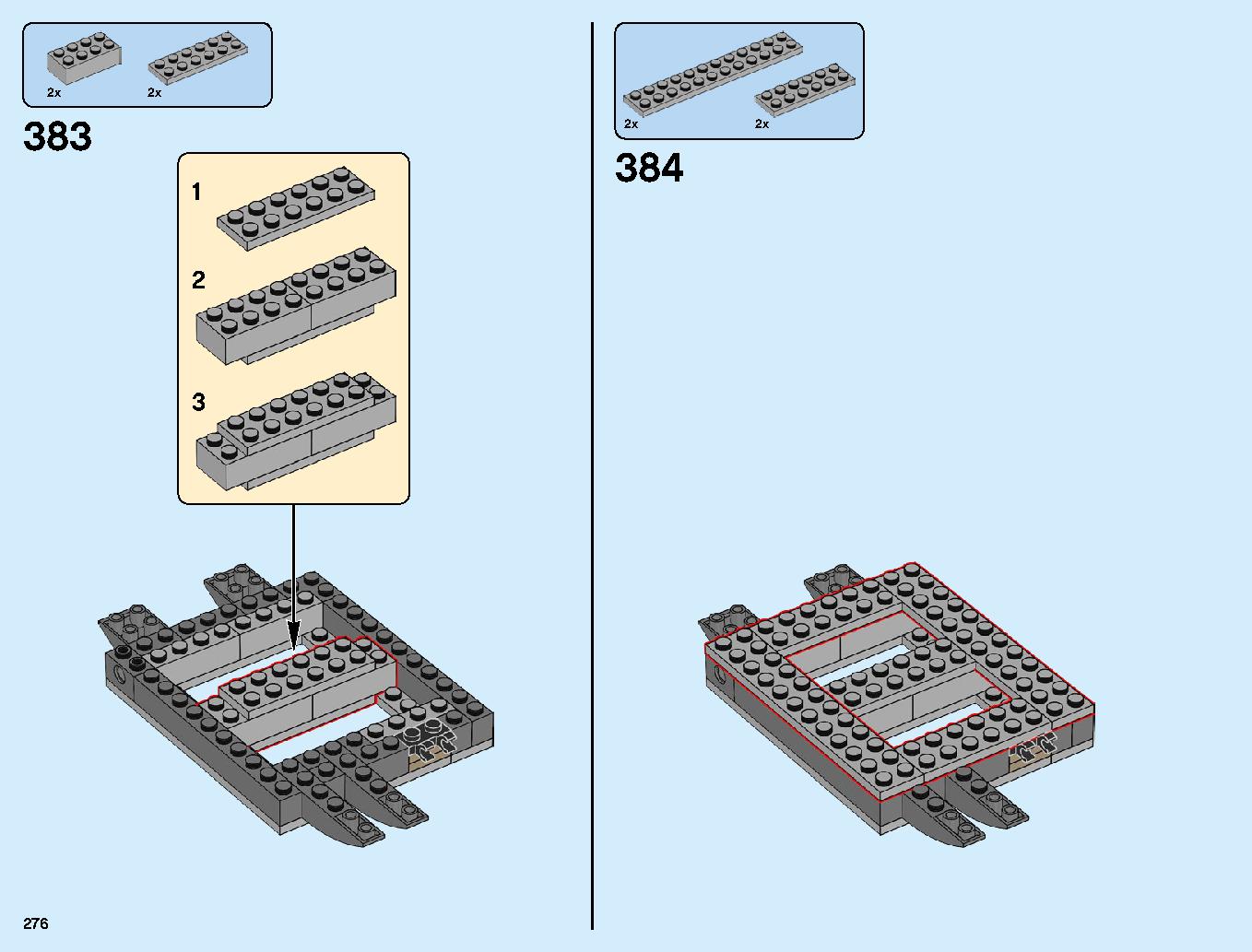 Ninjago City Docks 70657 LEGO information LEGO instructions 276 page