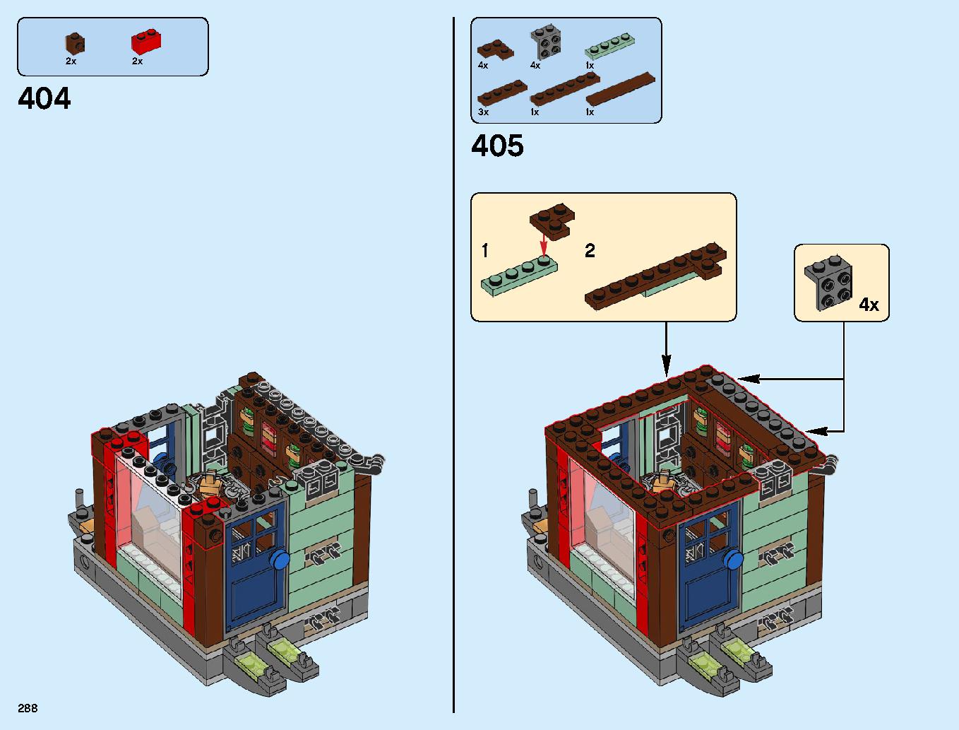 Ninjago City Docks 70657 LEGO information LEGO instructions 288 page