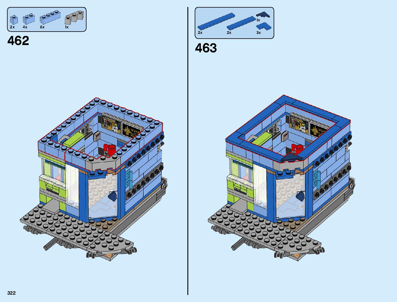 Ninjago City Docks 70657 LEGO information LEGO instructions 322 page