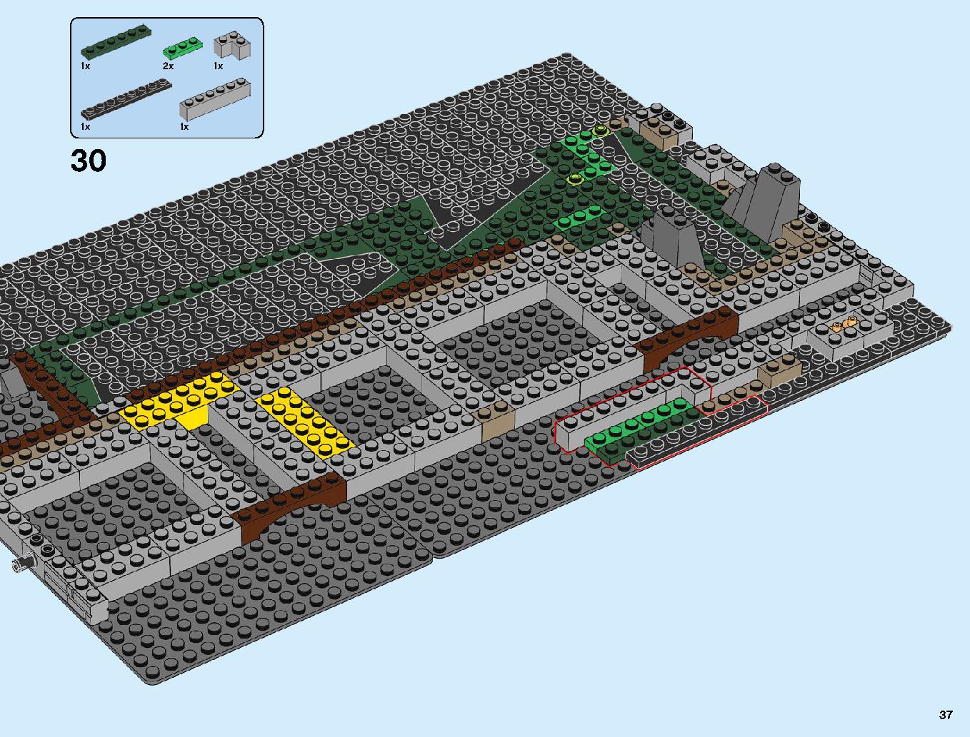 ニンジャゴーシティ・ポートパーク 70657 レゴの商品情報 レゴの説明書・組立方法 37 page