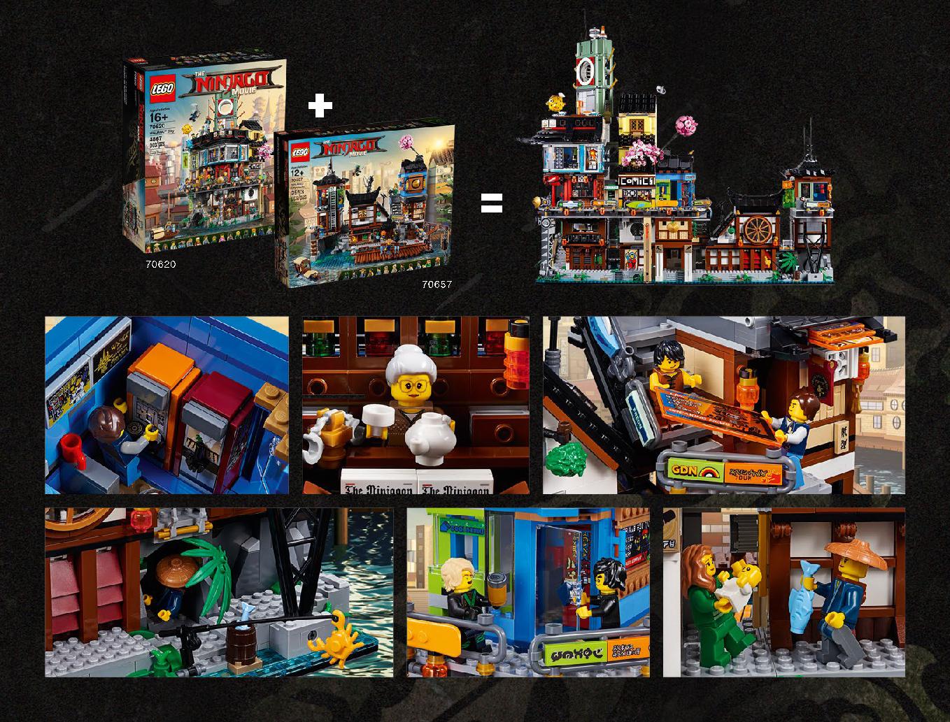 Ninjago City Docks 70657 LEGO information LEGO instructions 373 page