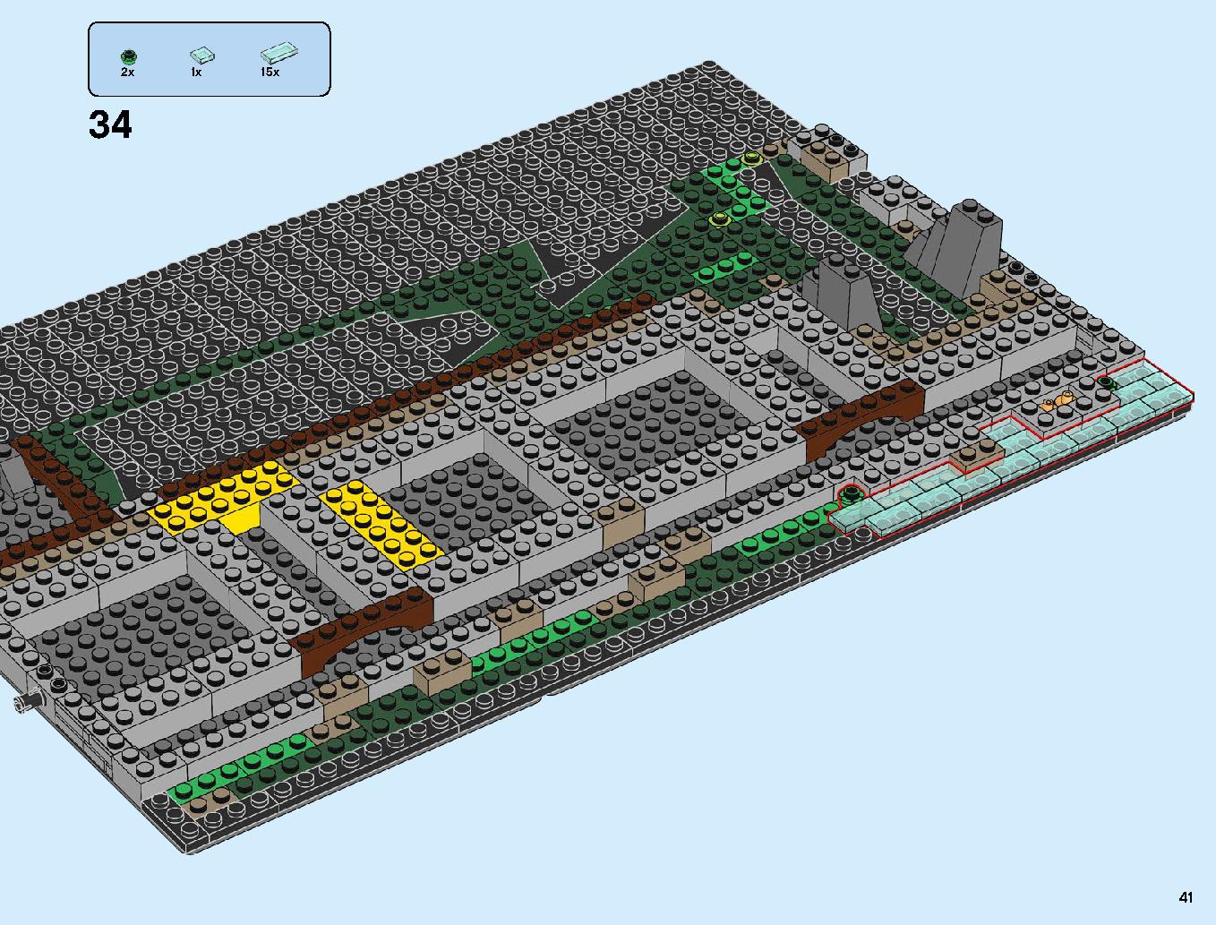 Ninjago City Docks 70657 LEGO information LEGO instructions 41 page