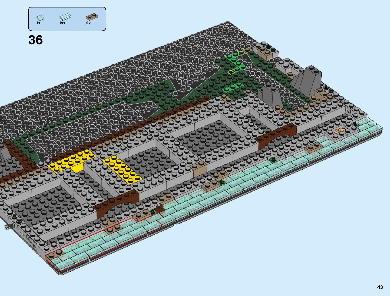 Ninjago City Docks 70657 LEGO information LEGO instructions 43 page