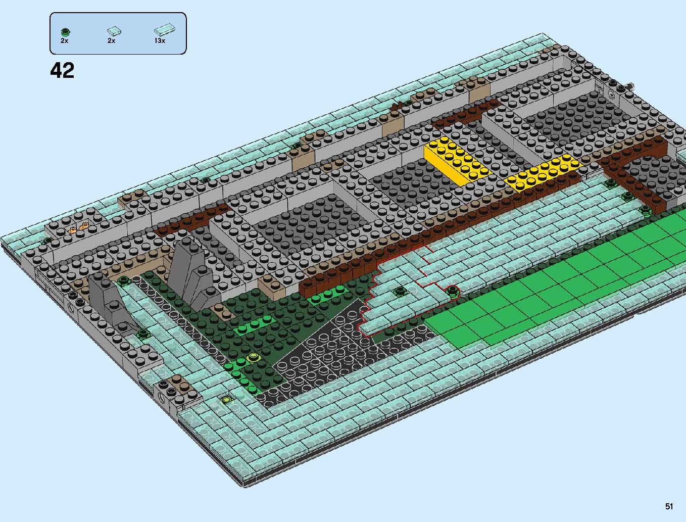 Ninjago City Docks 70657 LEGO information LEGO instructions 51 page
