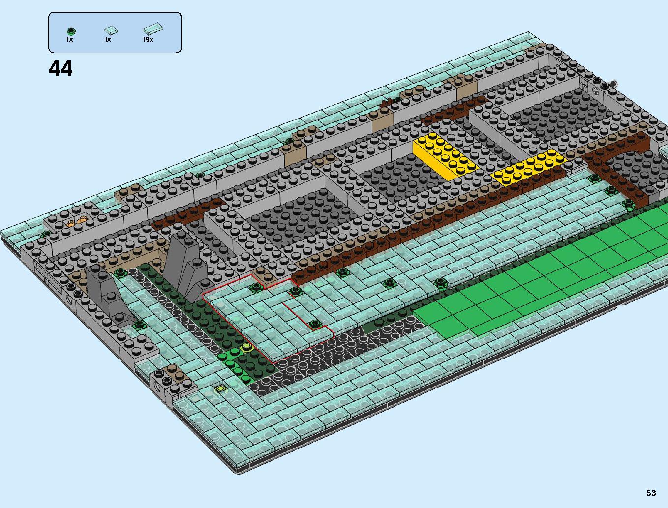 Ninjago City Docks 70657 LEGO information LEGO instructions 53 page