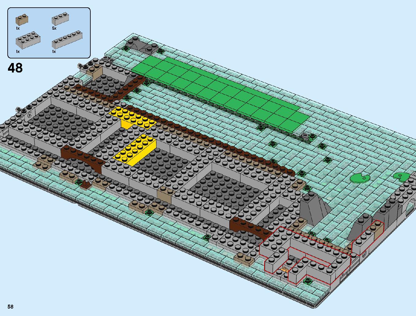 Ninjago City Docks 70657 LEGO information LEGO instructions 58 page