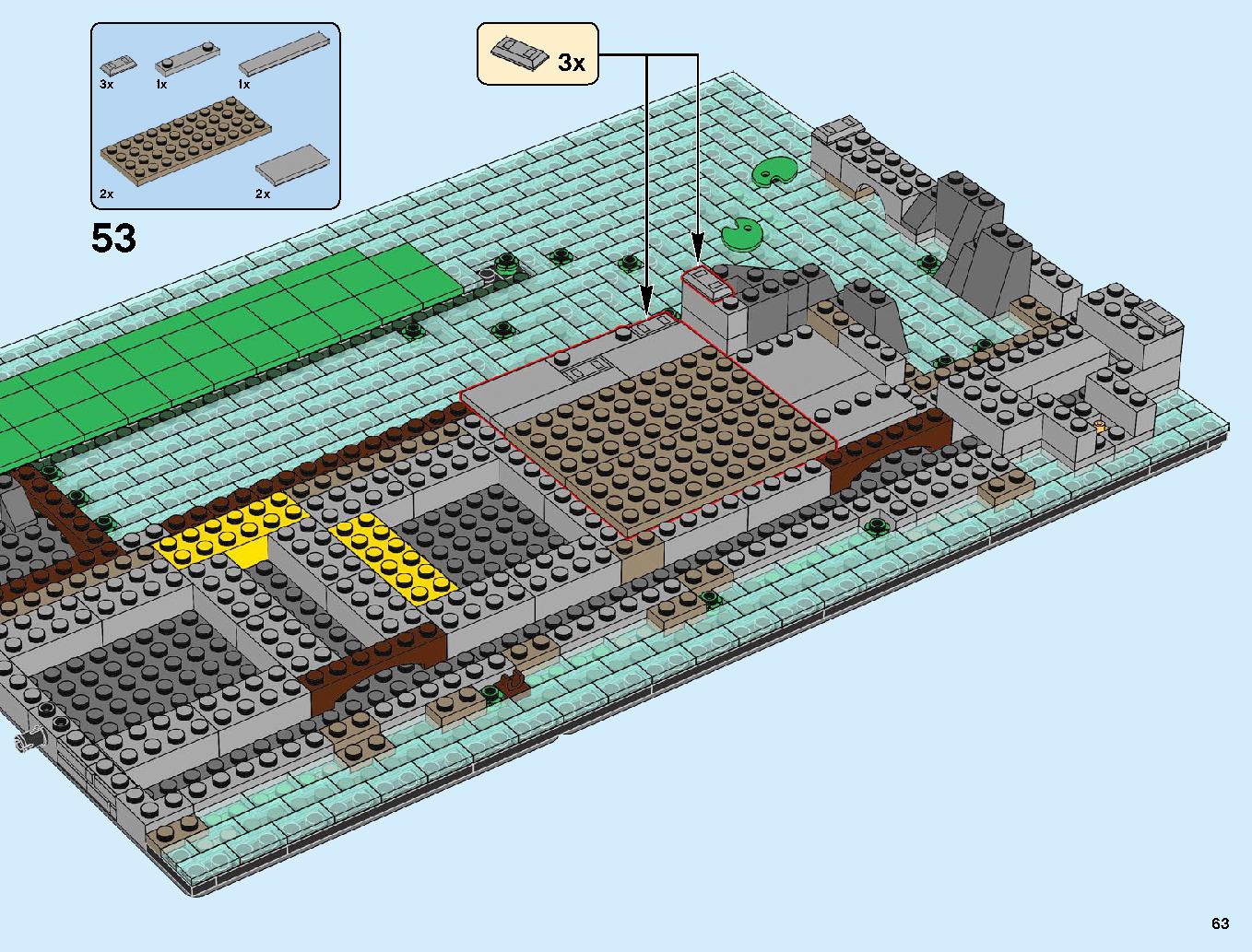Ninjago City Docks 70657 LEGO information LEGO instructions 63 page