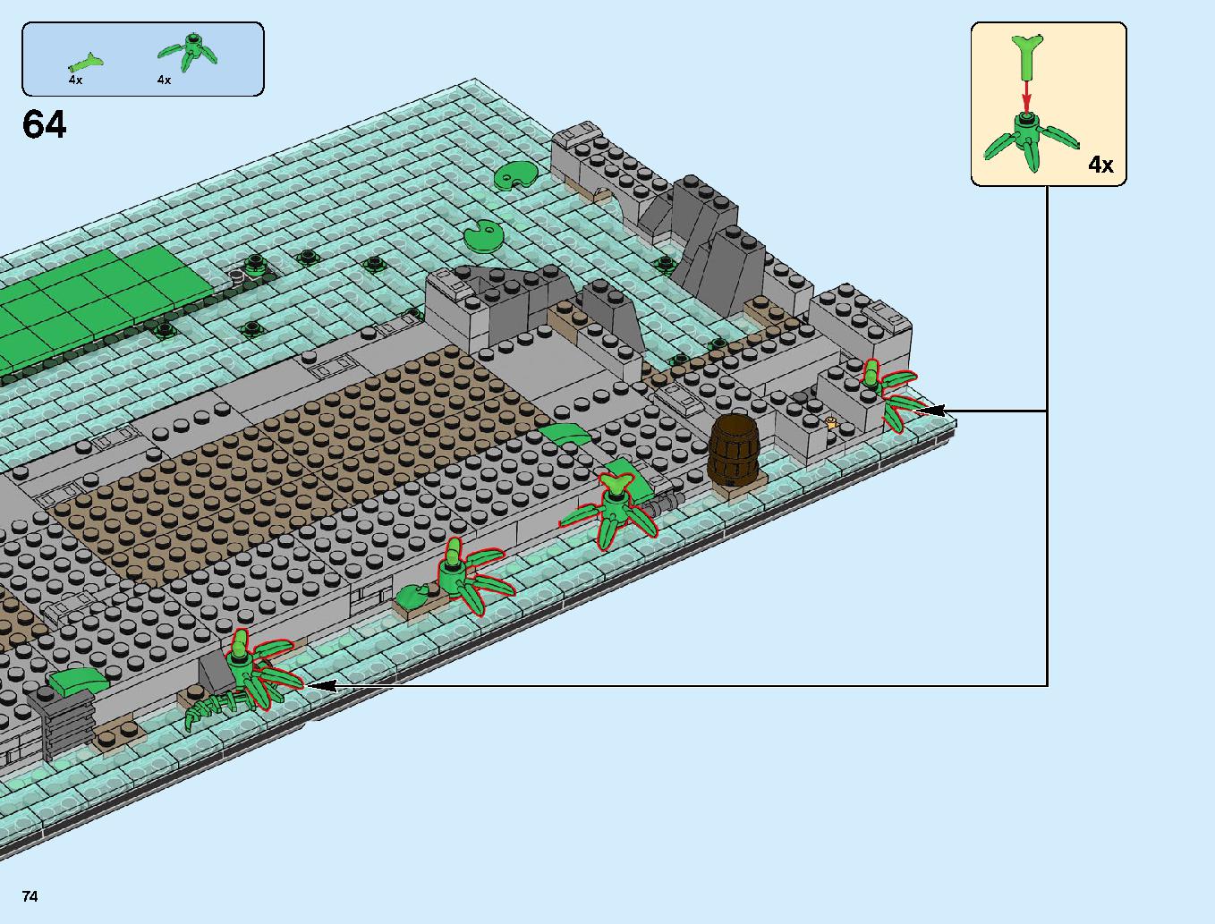 Ninjago City Docks 70657 LEGO information LEGO instructions 74 page