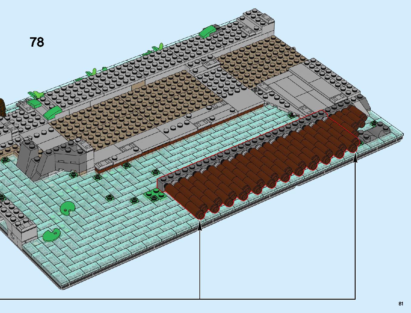Ninjago City Docks 70657 LEGO information LEGO instructions 81 page