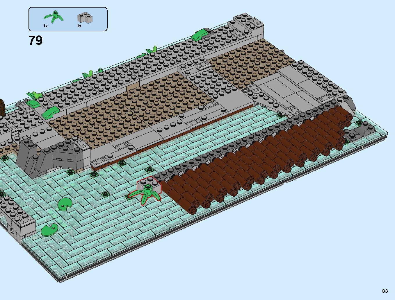 Ninjago City Docks 70657 LEGO information LEGO instructions 83 page