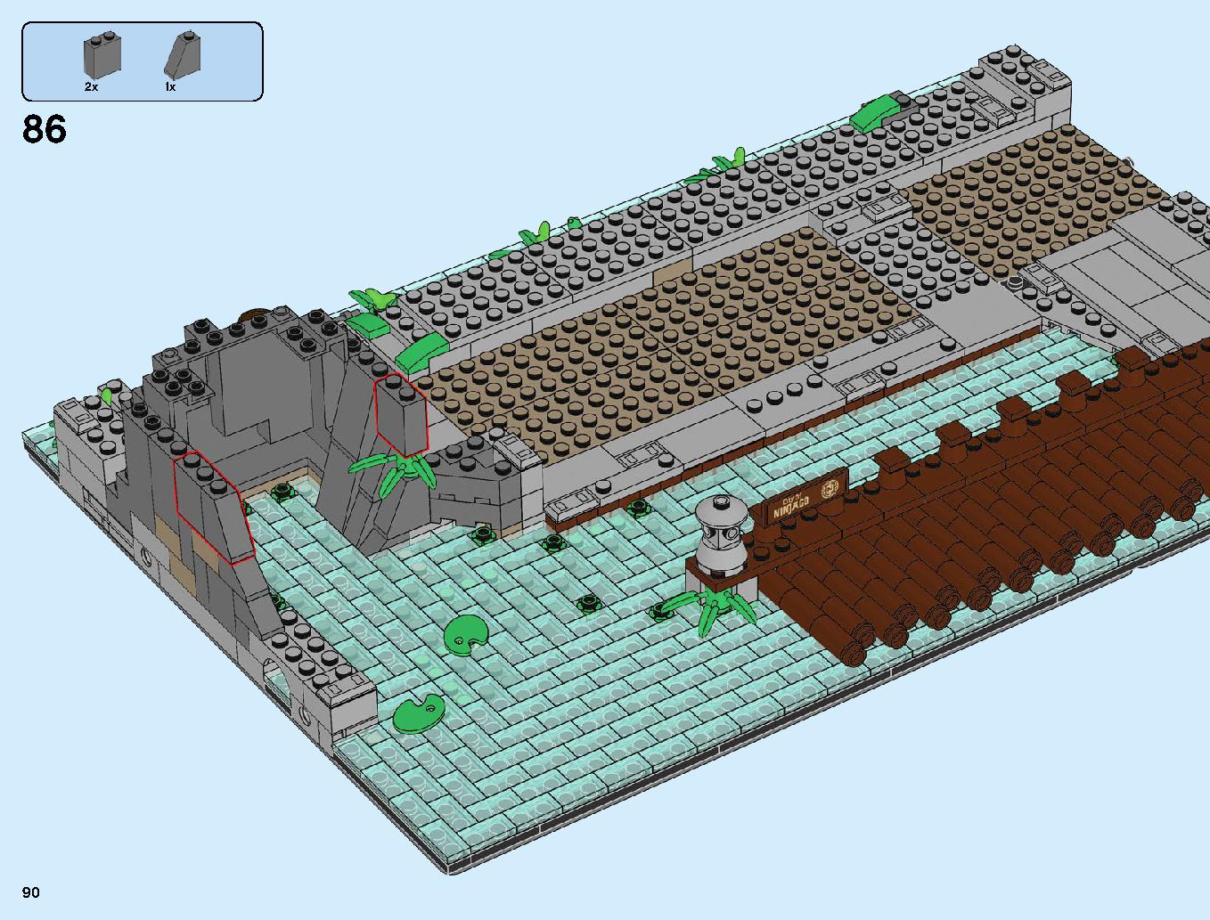 Ninjago City Docks 70657 LEGO information LEGO instructions 90 page
