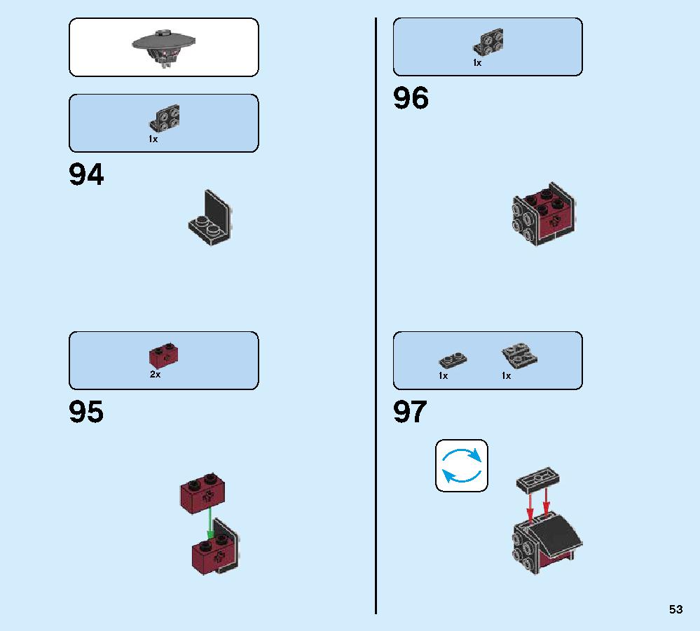 Oni Titan 70658 LEGO information LEGO instructions 53 page