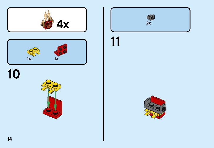 Spinjitzu Kai 70659 LEGO information LEGO instructions 14 page