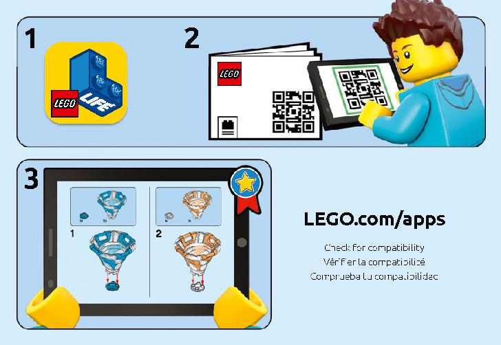 Spinjitzu Nya & Wu 70663 LEGO information LEGO instructions 3 page