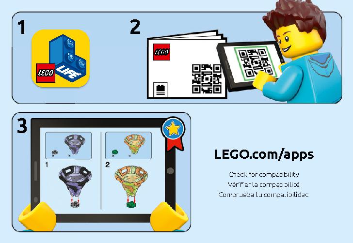 Spinjitzu Lloyd vs. Garmadon 70664 LEGO information LEGO instructions 3 page
