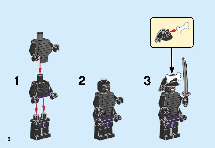 Spinjitzu Lloyd vs. Garmadon 70664 LEGO information LEGO instructions 6 page